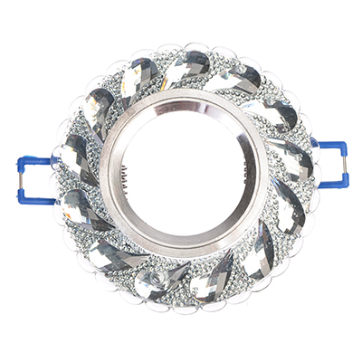 FORZA ceiling recessed downlight MR16 GU 5.3 glass cover d90 mm